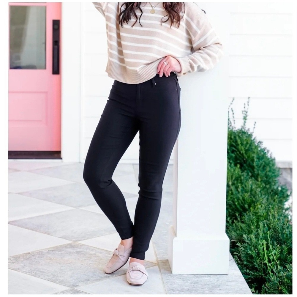 YMI Hyperstretch High Rise Skinny Black Size 1XL NWT Super Soft & Extra‎ Stretch